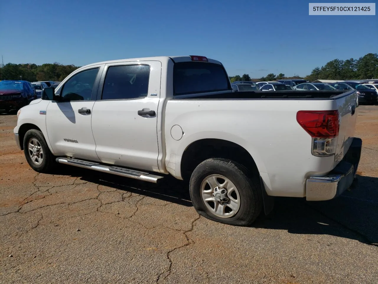 2012 Toyota Tundra Crewmax Sr5 VIN: 5TFEY5F10CX121425 Lot: 79661614