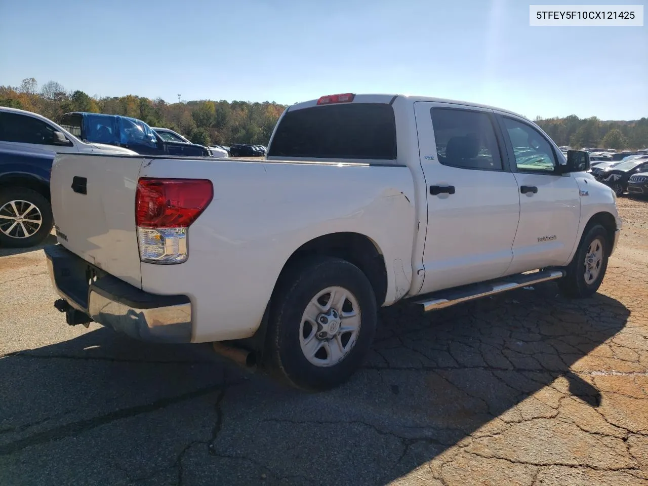 2012 Toyota Tundra Crewmax Sr5 VIN: 5TFEY5F10CX121425 Lot: 79661614