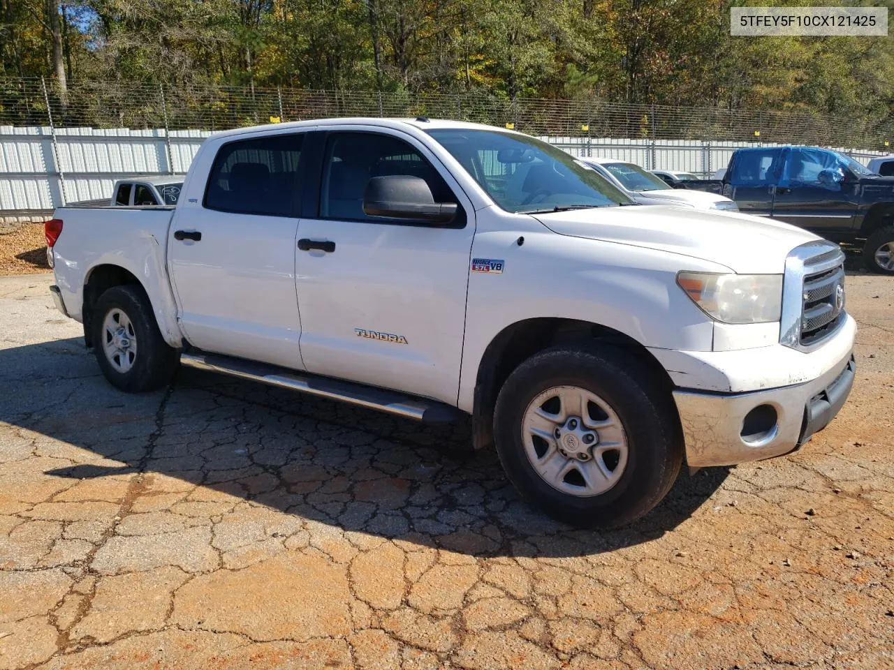 2012 Toyota Tundra Crewmax Sr5 VIN: 5TFEY5F10CX121425 Lot: 79661614