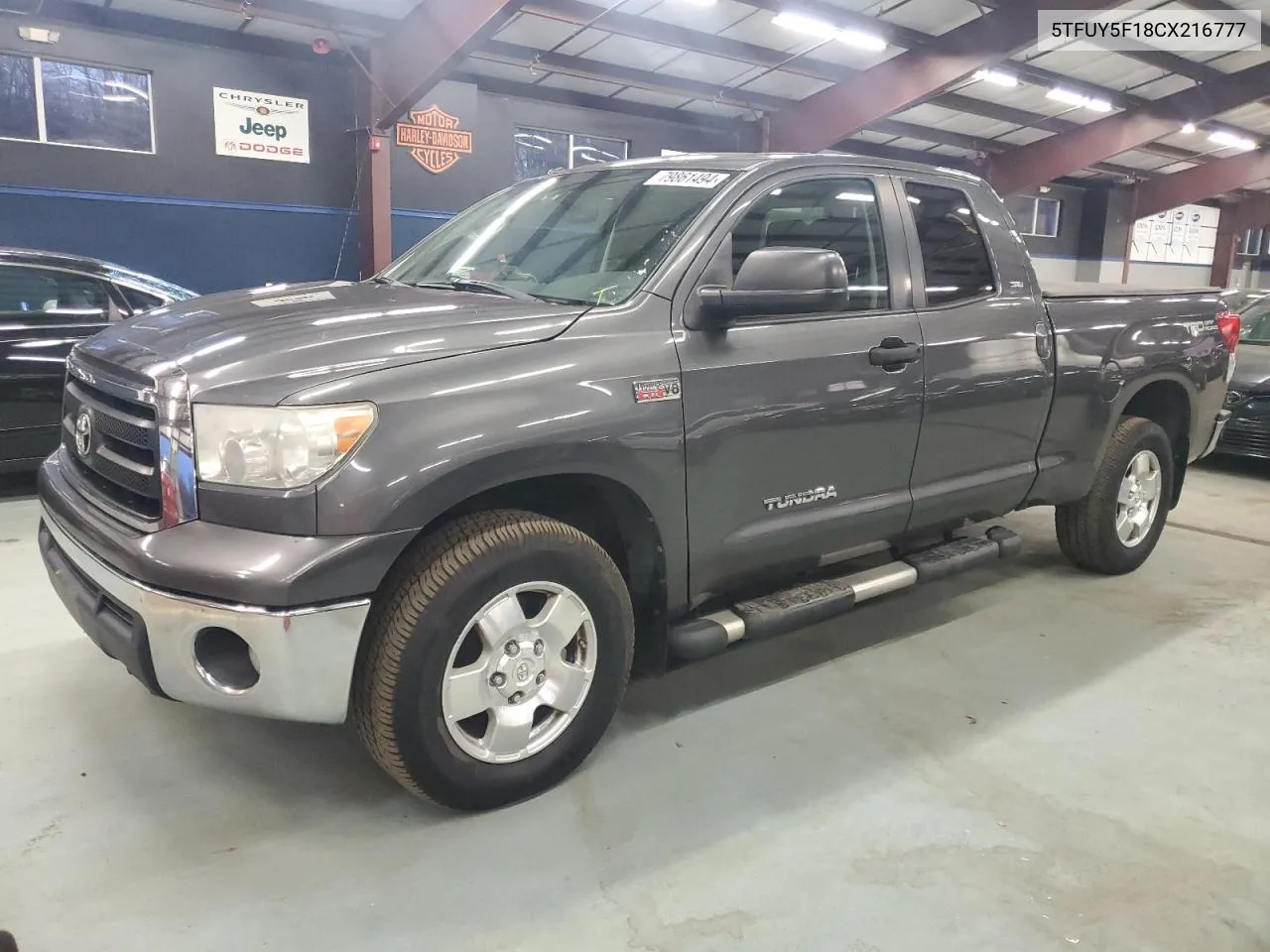 2012 Toyota Tundra Double Cab Sr5 VIN: 5TFUY5F18CX216777 Lot: 79861494