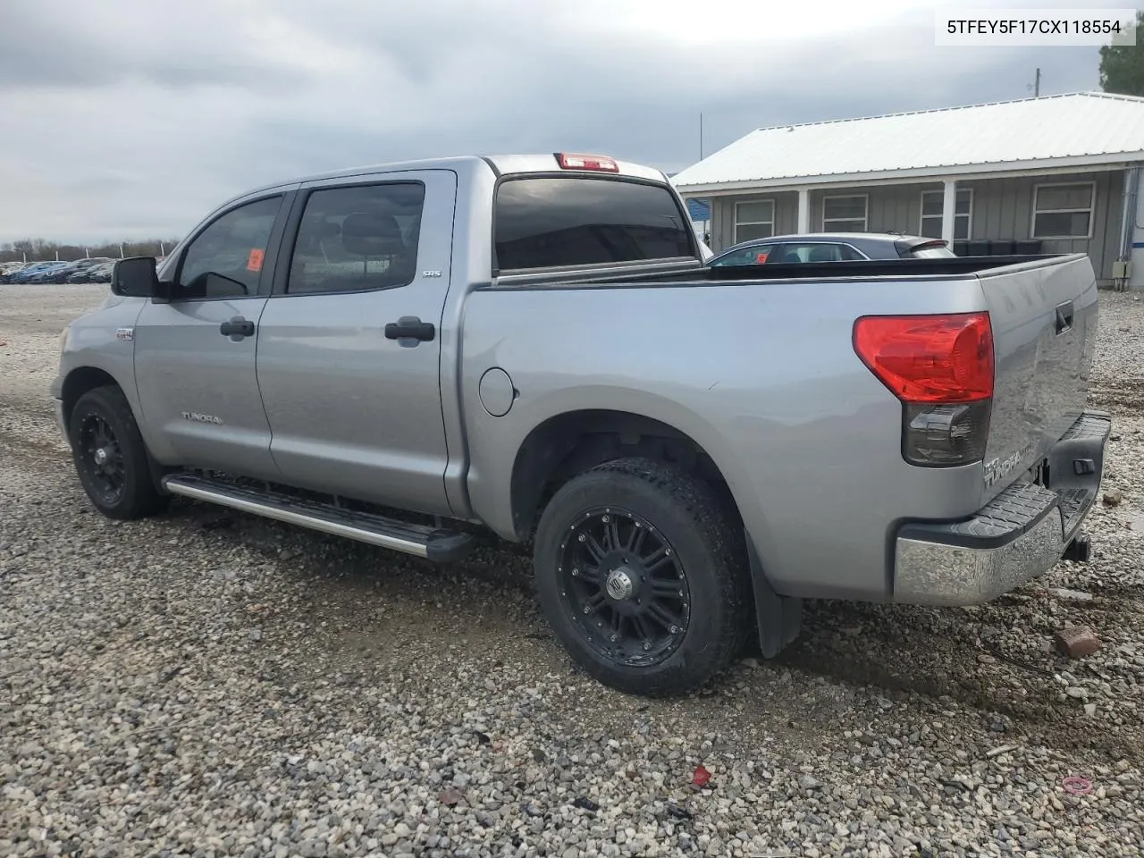 2012 Toyota Tundra Crewmax Sr5 VIN: 5TFEY5F17CX118554 Lot: 80237244