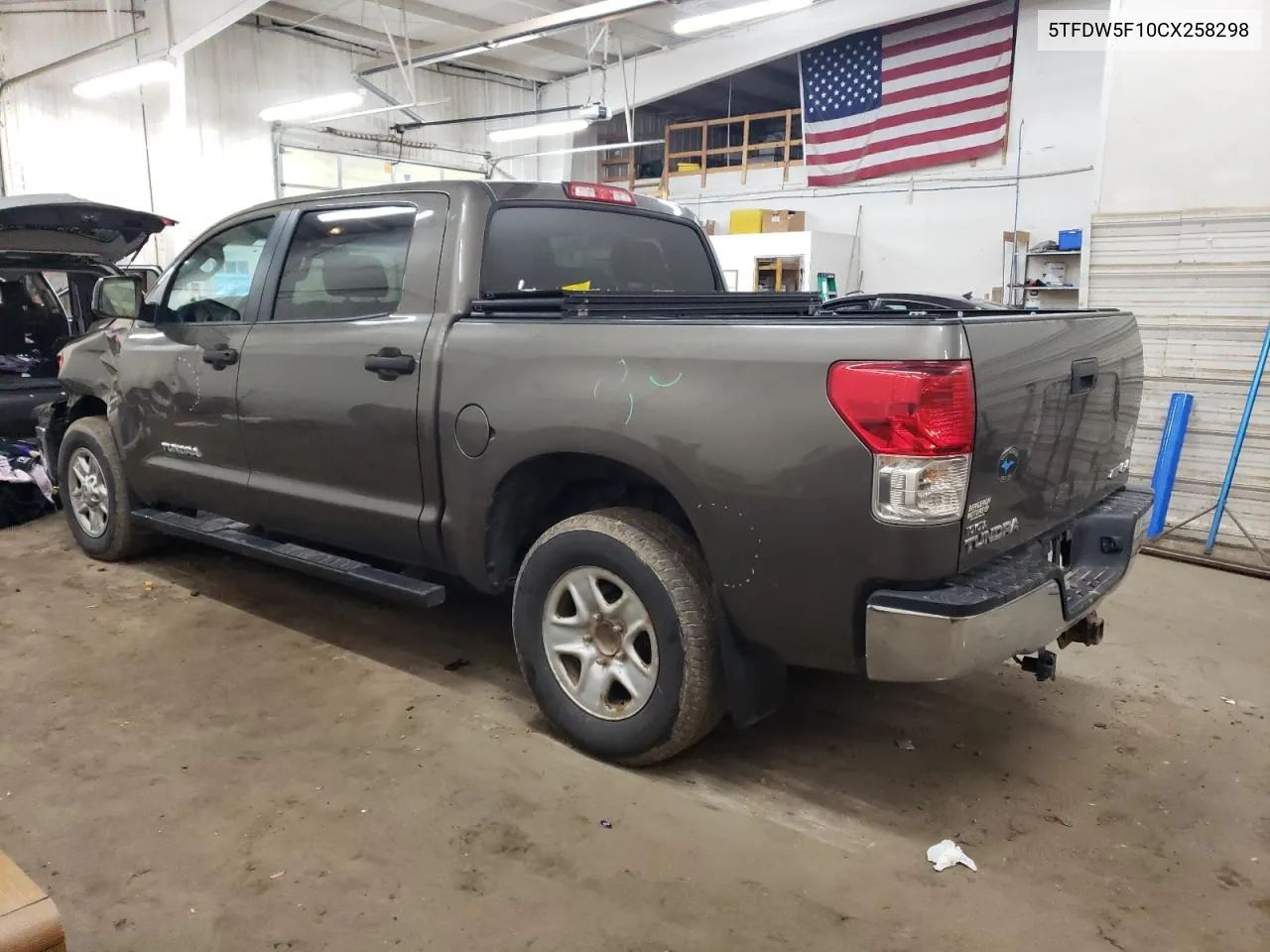 2012 Toyota Tundra Crewmax Sr5 VIN: 5TFDW5F10CX258298 Lot: 81143434