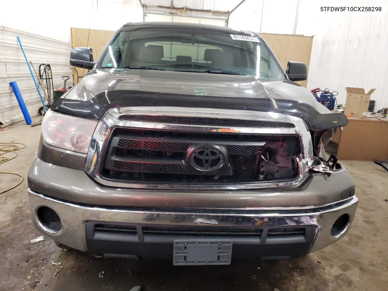 2012 Toyota Tundra Crewmax Sr5 VIN: 5TFDW5F10CX258298 Lot: 81143434