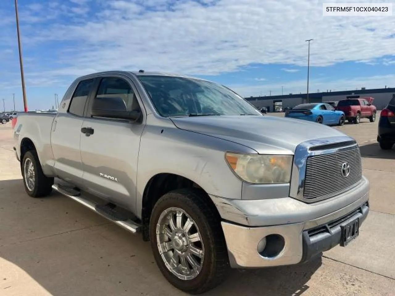 2012 Toyota Tundra Double Cab Sr5 VIN: 5TFRM5F10CX040423 Lot: 81420764