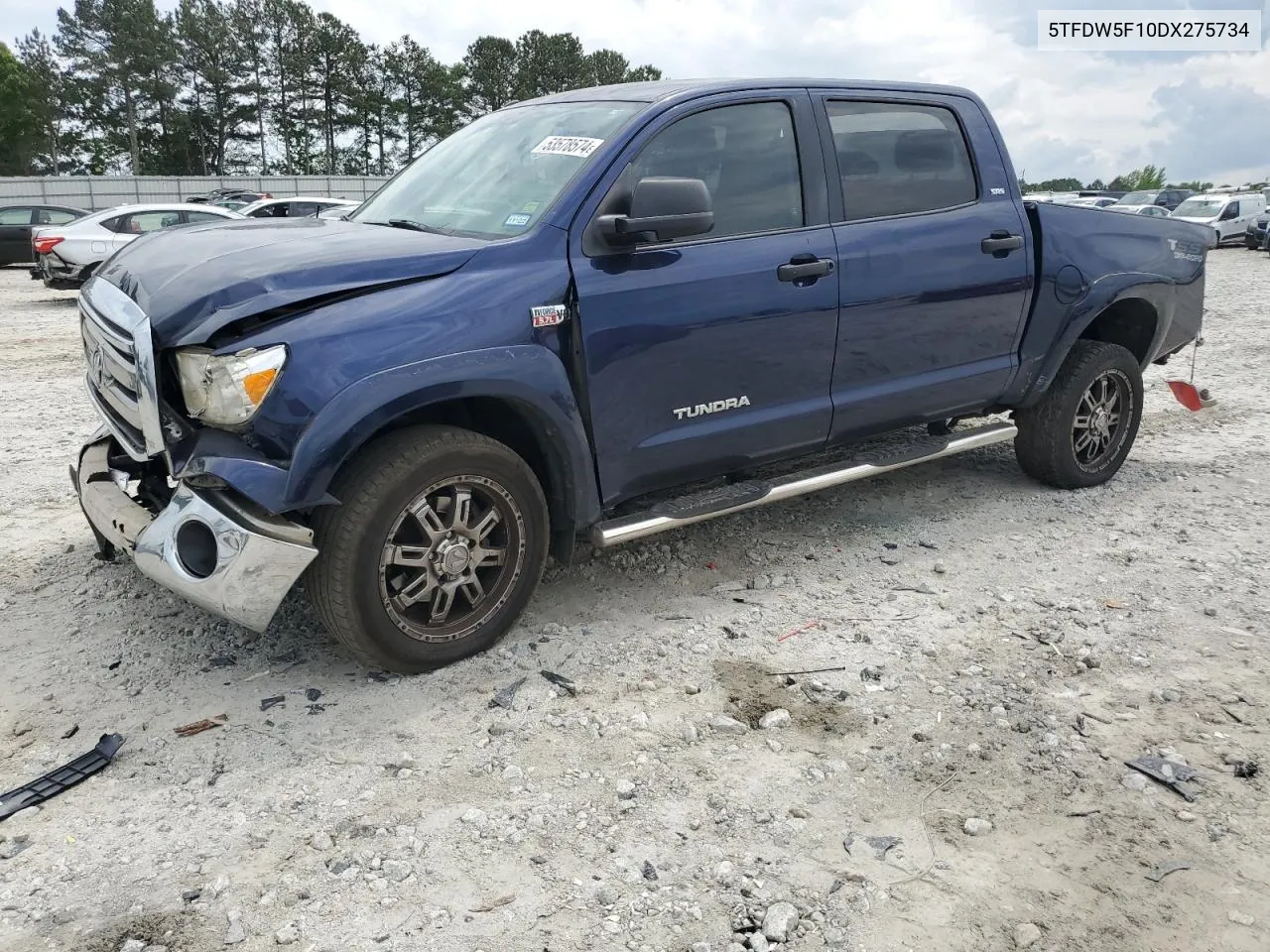 2013 Toyota Tundra Crewmax Sr5 VIN: 5TFDW5F10DX275734 Lot: 53578574