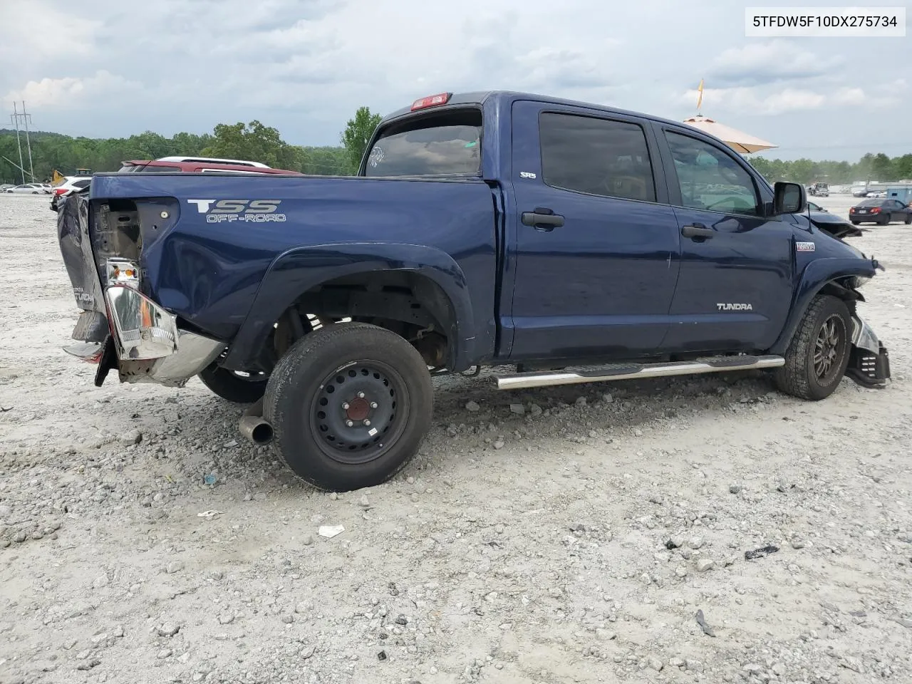 2013 Toyota Tundra Crewmax Sr5 VIN: 5TFDW5F10DX275734 Lot: 53578574