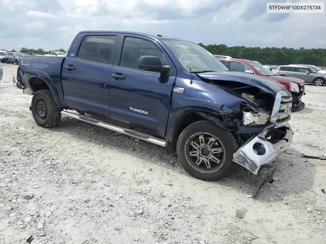 2013 Toyota Tundra Crewmax Sr5 VIN: 5TFDW5F10DX275734 Lot: 53578574