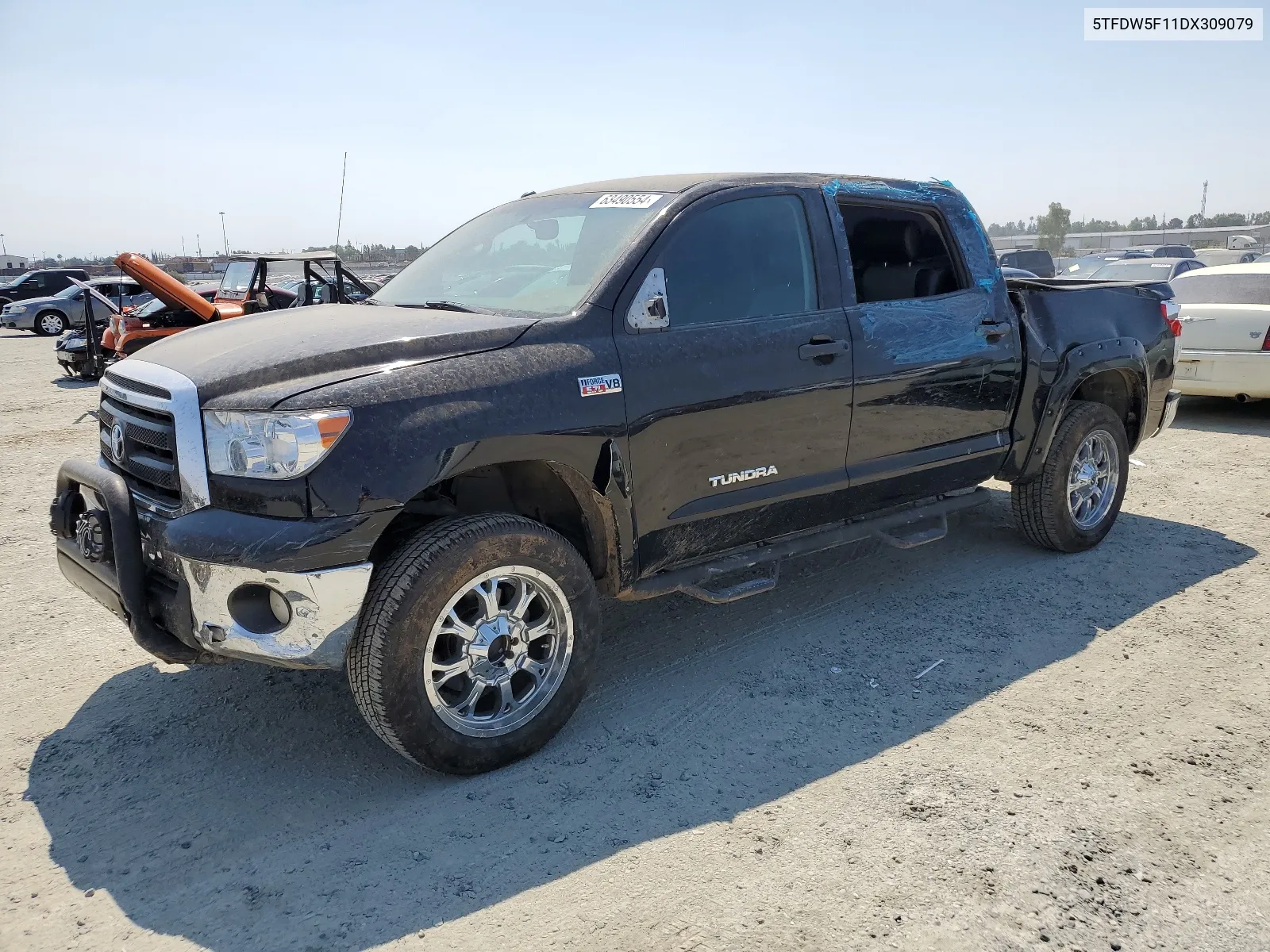 2013 Toyota Tundra Crewmax Sr5 VIN: 5TFDW5F11DX309079 Lot: 63490554