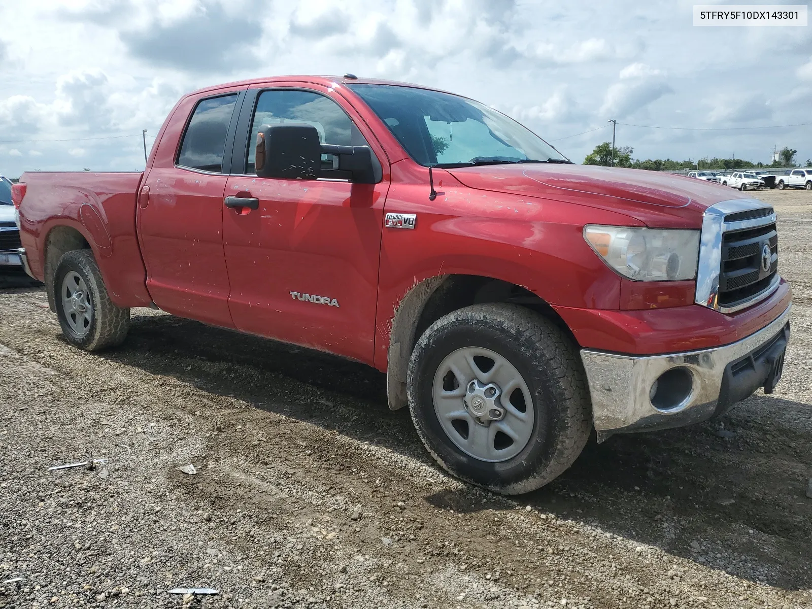 2013 Toyota Tundra Double Cab Sr5 VIN: 5TFRY5F10DX143301 Lot: 64513664