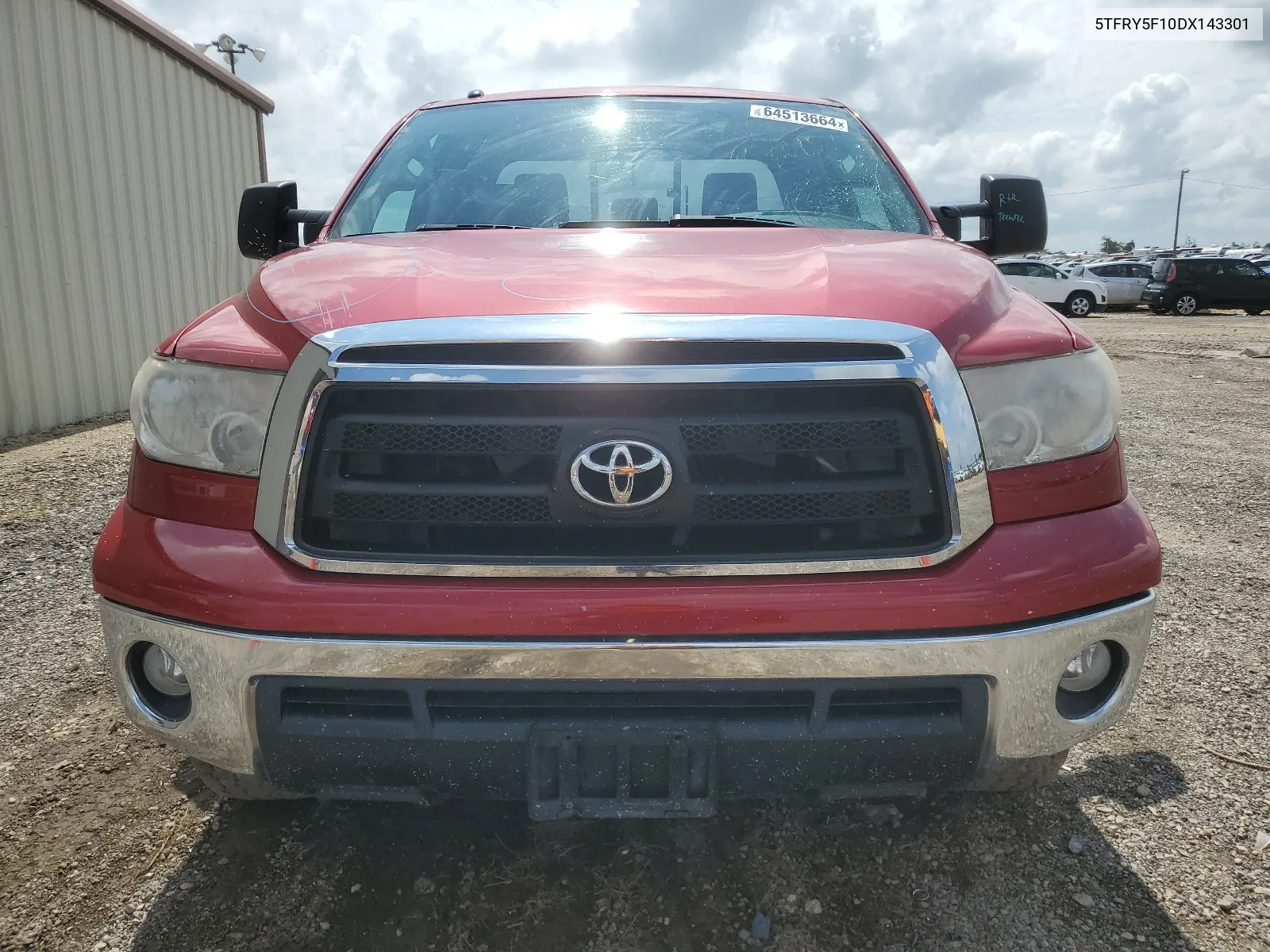 2013 Toyota Tundra Double Cab Sr5 VIN: 5TFRY5F10DX143301 Lot: 64513664