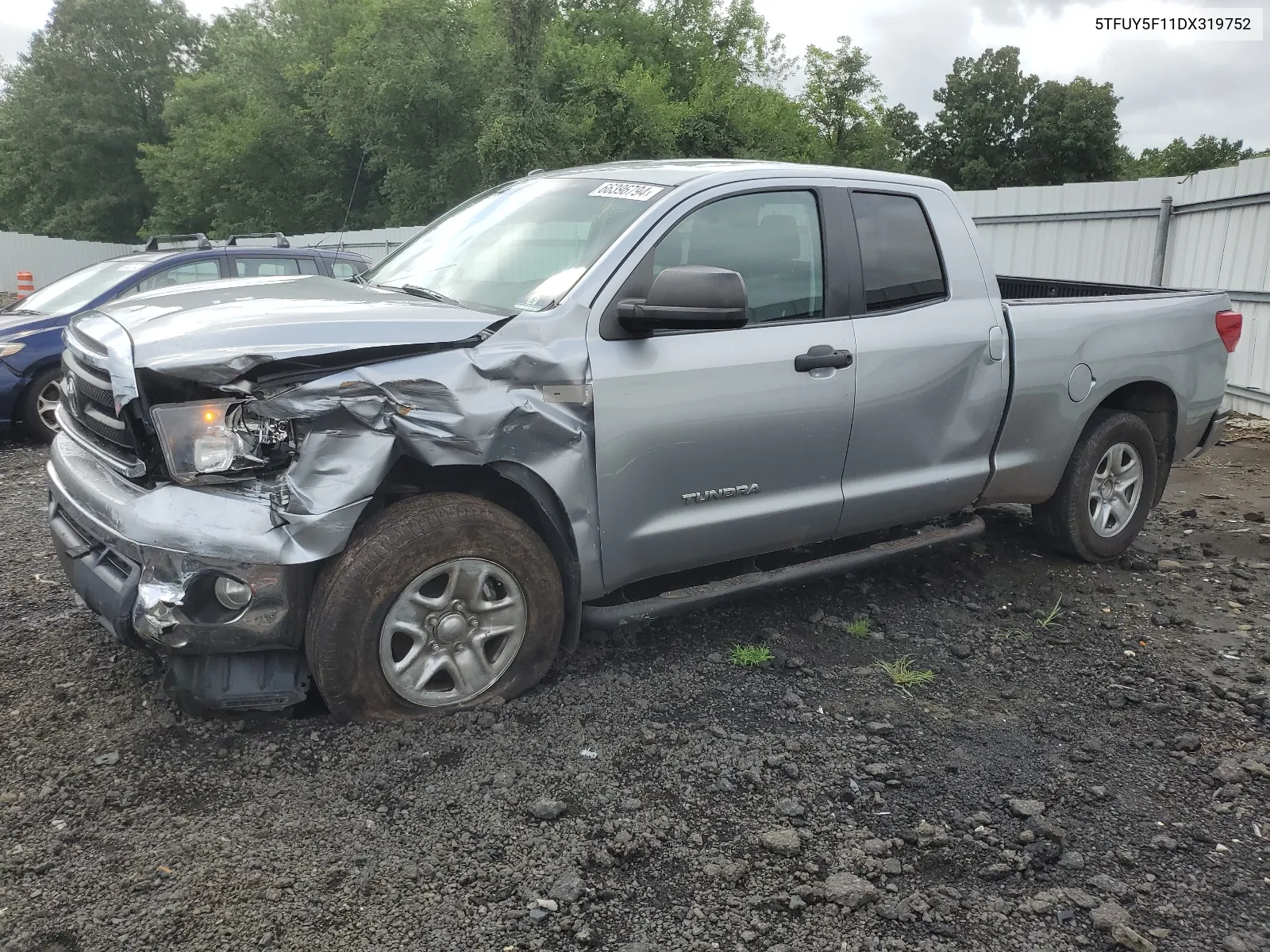 2013 Toyota Tundra Double Cab Sr5 VIN: 5TFUY5F11DX319752 Lot: 66396794