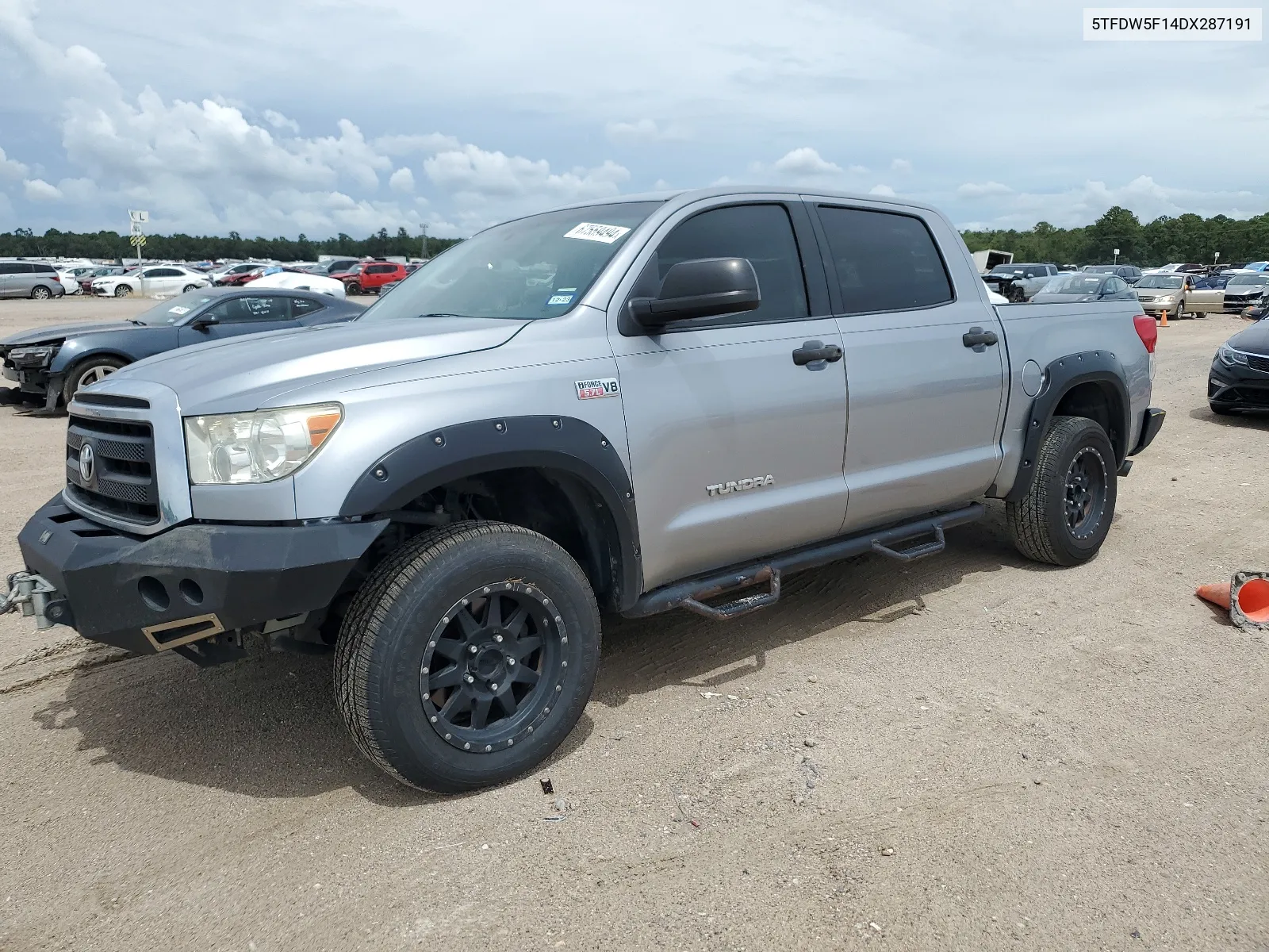 2013 Toyota Tundra Crewmax Sr5 VIN: 5TFDW5F14DX287191 Lot: 67559494