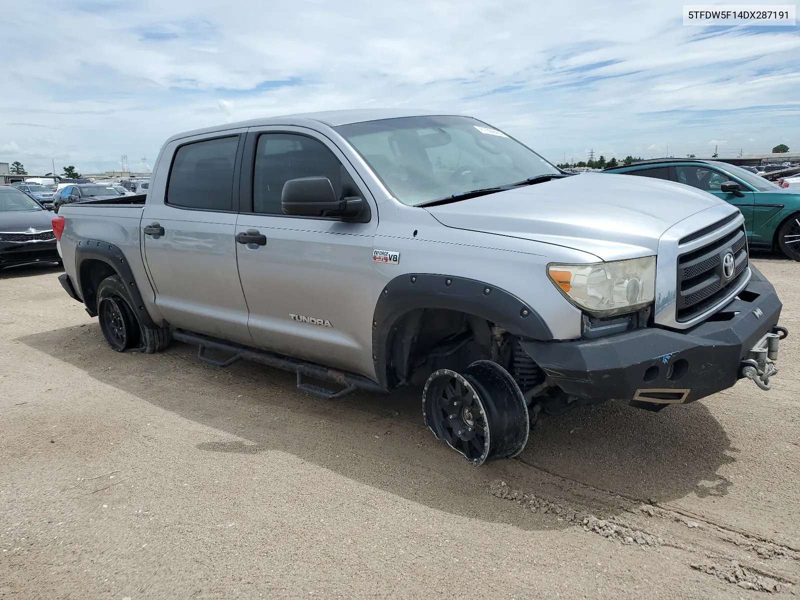 2013 Toyota Tundra Crewmax Sr5 VIN: 5TFDW5F14DX287191 Lot: 67559494