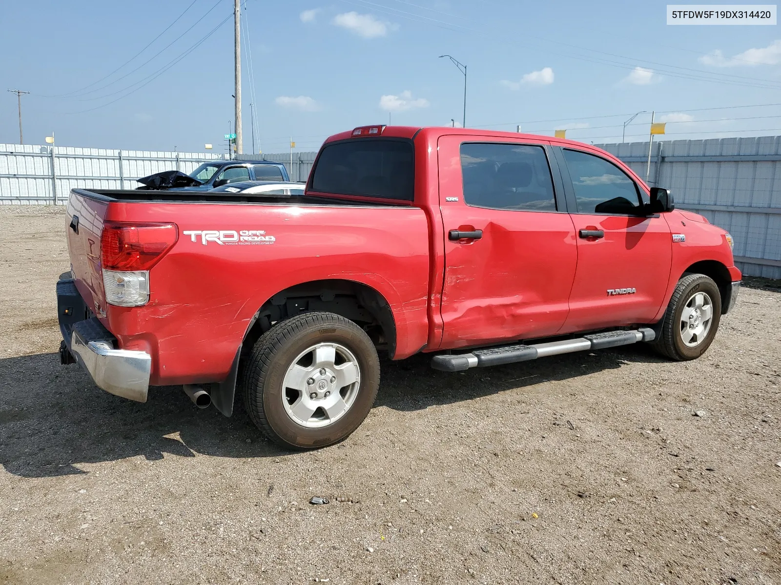 2013 Toyota Tundra Crewmax Sr5 VIN: 5TFDW5F19DX314420 Lot: 67649534