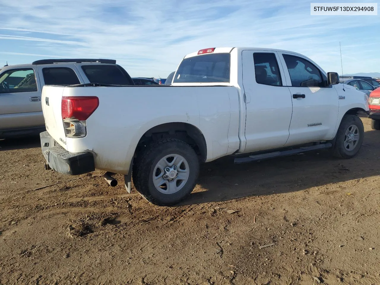 2013 Toyota Tundra Double Cab Sr5 VIN: 5TFUW5F13DX294908 Lot: 69405564