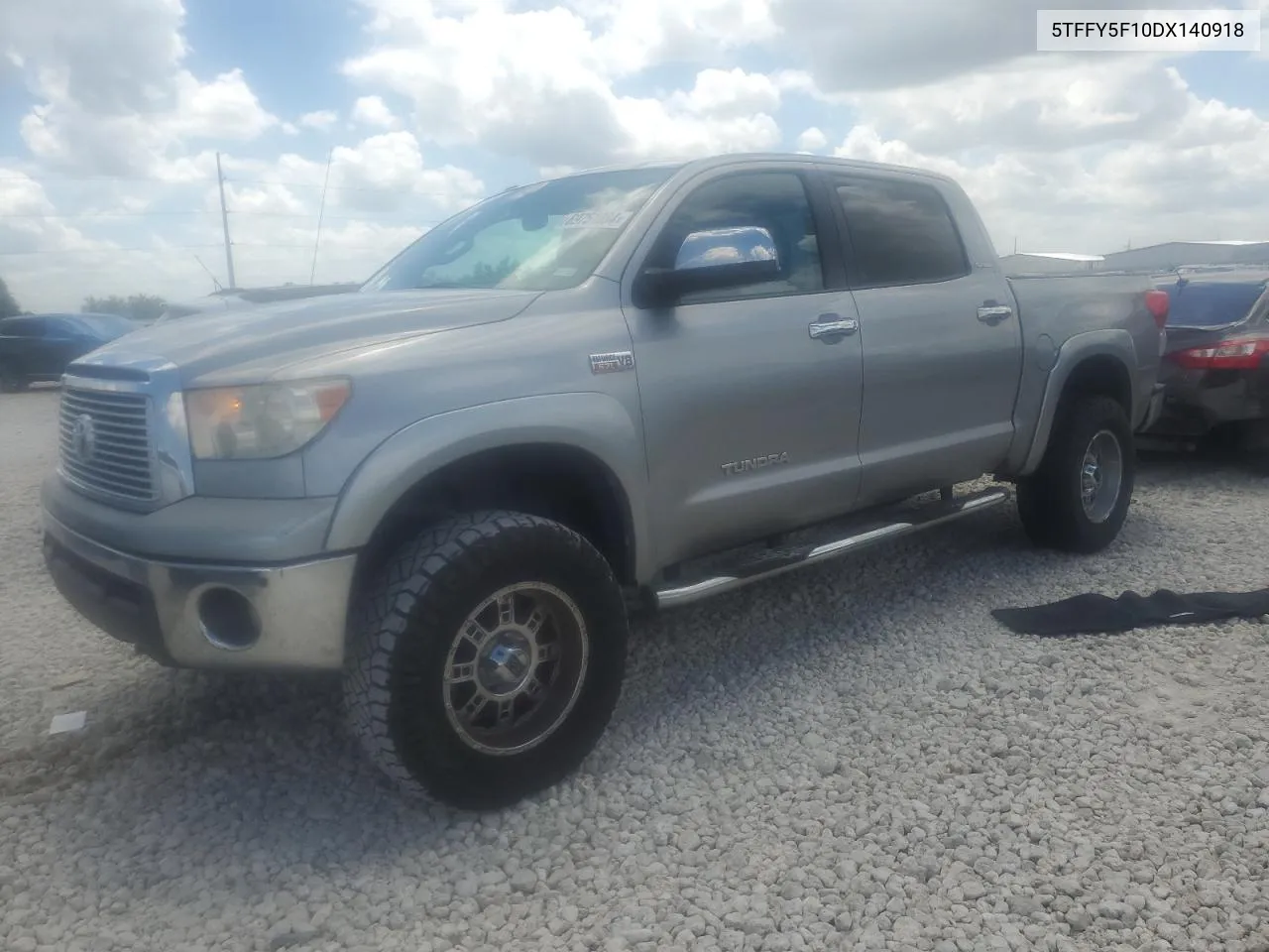 2013 Toyota Tundra Crewmax Limited VIN: 5TFFY5F10DX140918 Lot: 69751084