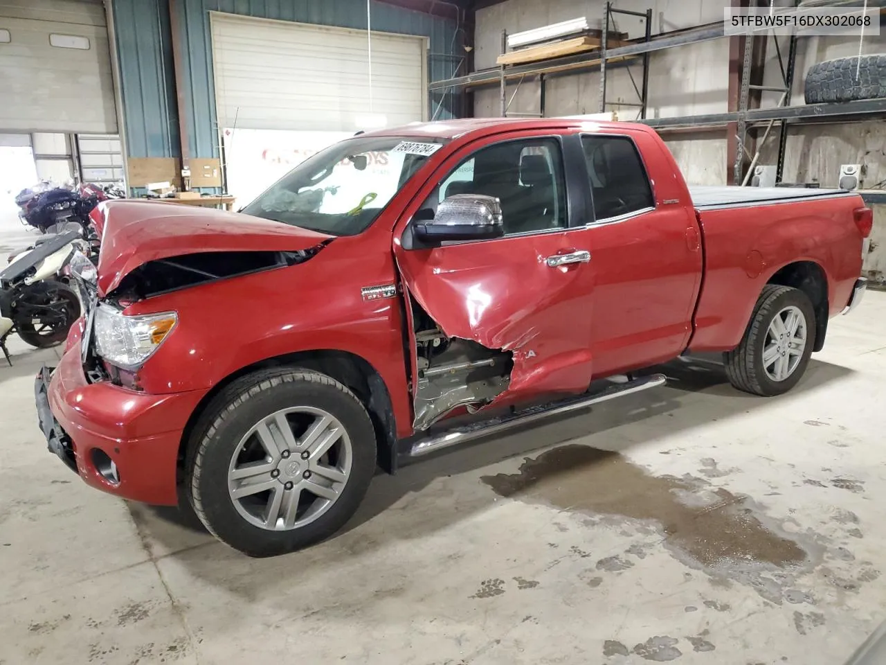 2013 Toyota Tundra Double Cab Limited VIN: 5TFBW5F16DX302068 Lot: 69876784