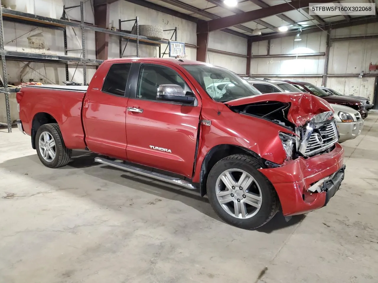 2013 Toyota Tundra Double Cab Limited VIN: 5TFBW5F16DX302068 Lot: 69876784