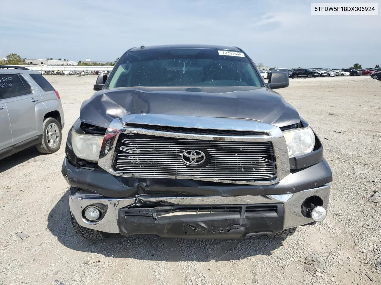 2013 Toyota Tundra Crewmax Sr5 VIN: 5TFDW5F18DX306924 Lot: 70291504