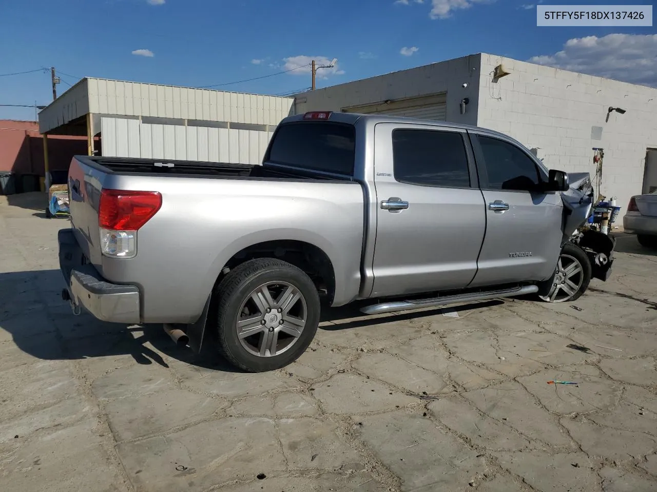 2013 Toyota Tundra Crewmax Limited VIN: 5TFFY5F18DX137426 Lot: 70493514