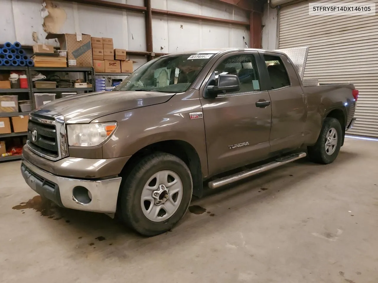 2013 Toyota Tundra Double Cab Sr5 VIN: 5TFRY5F14DX146105 Lot: 70531234