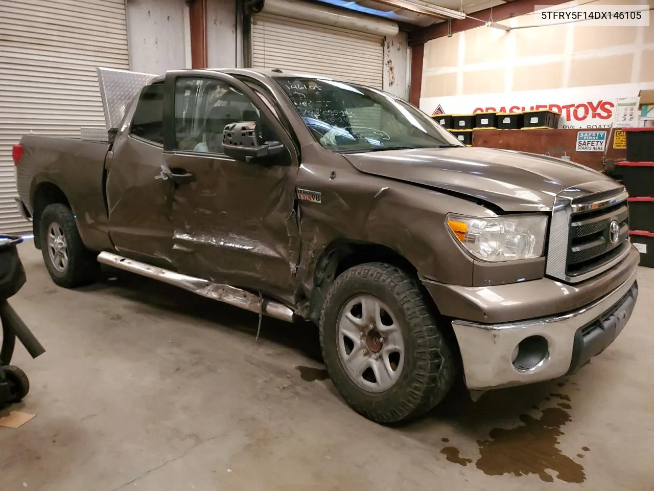 2013 Toyota Tundra Double Cab Sr5 VIN: 5TFRY5F14DX146105 Lot: 70531234