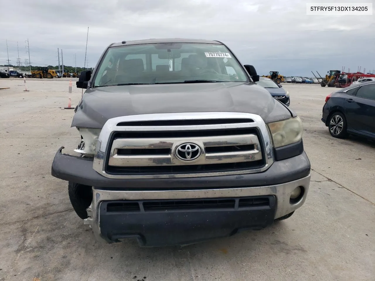 2013 Toyota Tundra Double Cab Sr5 VIN: 5TFRY5F13DX134205 Lot: 70770774