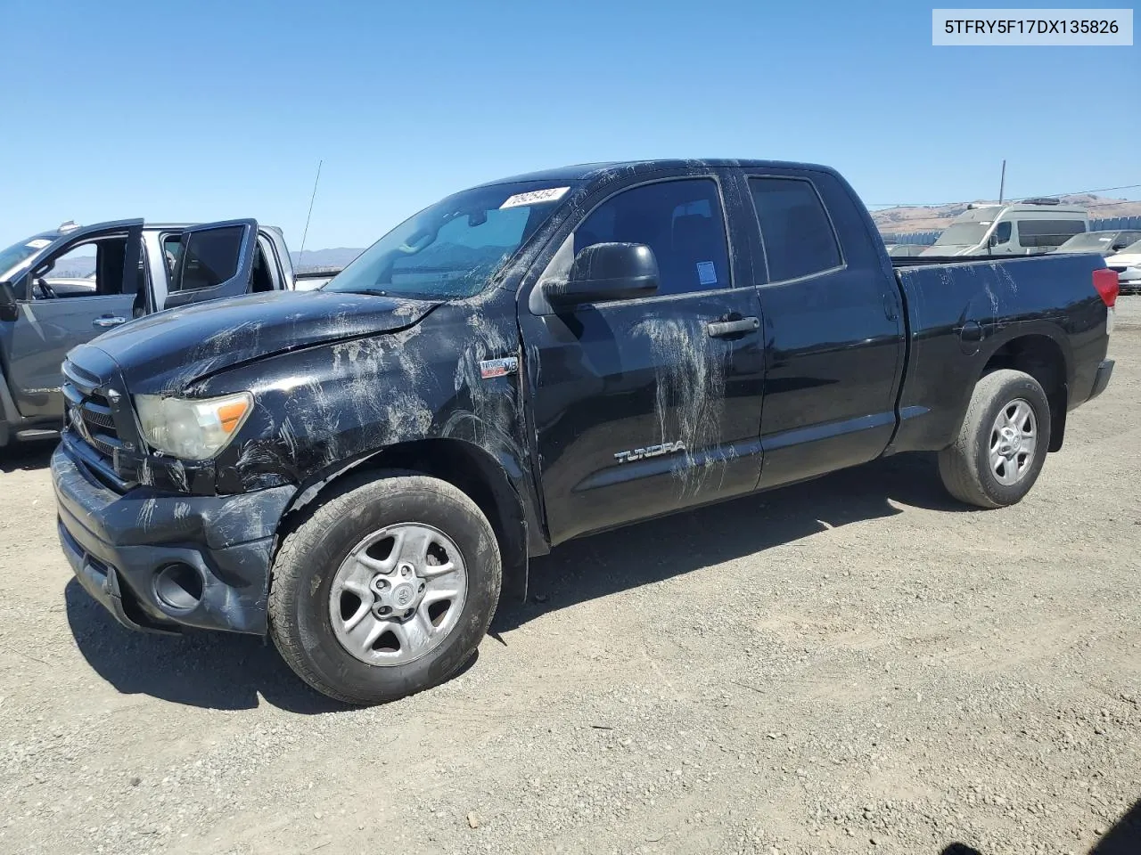 2013 Toyota Tundra Double Cab Sr5 VIN: 5TFRY5F17DX135826 Lot: 70925454