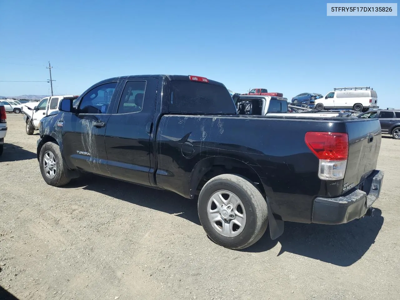 2013 Toyota Tundra Double Cab Sr5 VIN: 5TFRY5F17DX135826 Lot: 70925454