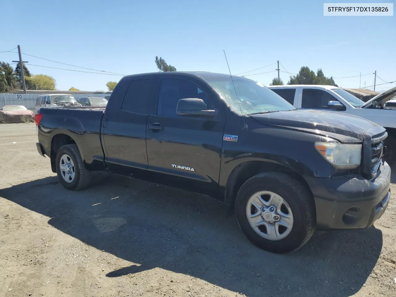 2013 Toyota Tundra Double Cab Sr5 VIN: 5TFRY5F17DX135826 Lot: 70925454