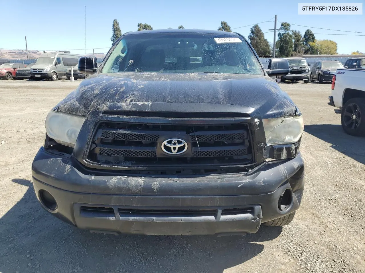 2013 Toyota Tundra Double Cab Sr5 VIN: 5TFRY5F17DX135826 Lot: 70925454