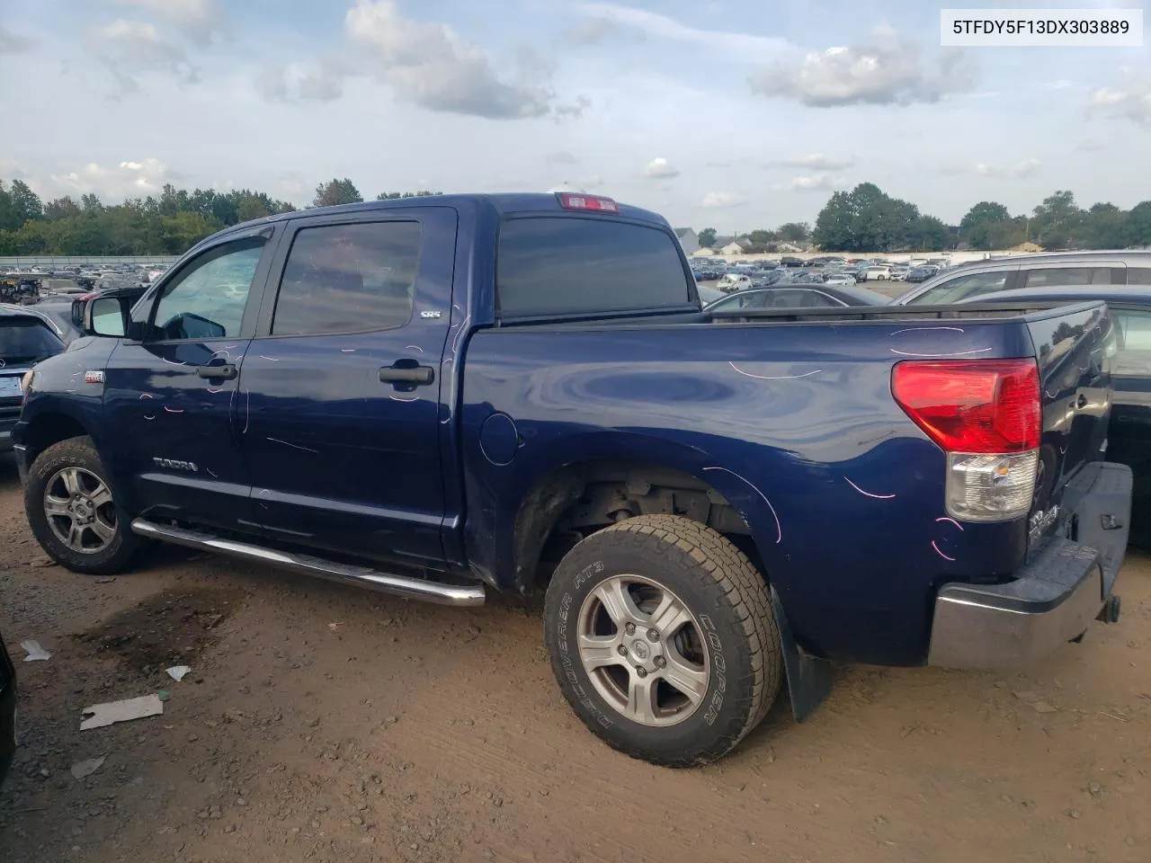 2013 Toyota Tundra Crewmax Sr5 VIN: 5TFDY5F13DX303889 Lot: 71151194