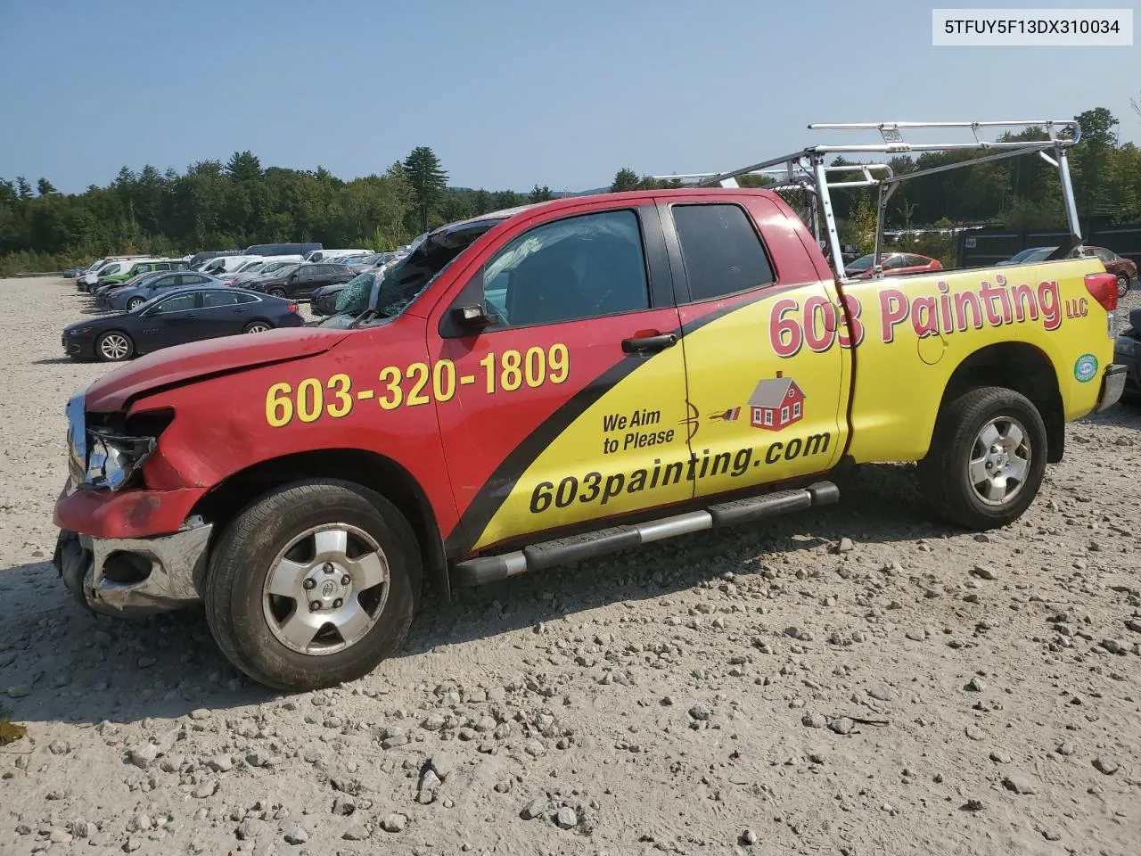 2013 Toyota Tundra Double Cab Sr5 VIN: 5TFUY5F13DX310034 Lot: 71321634