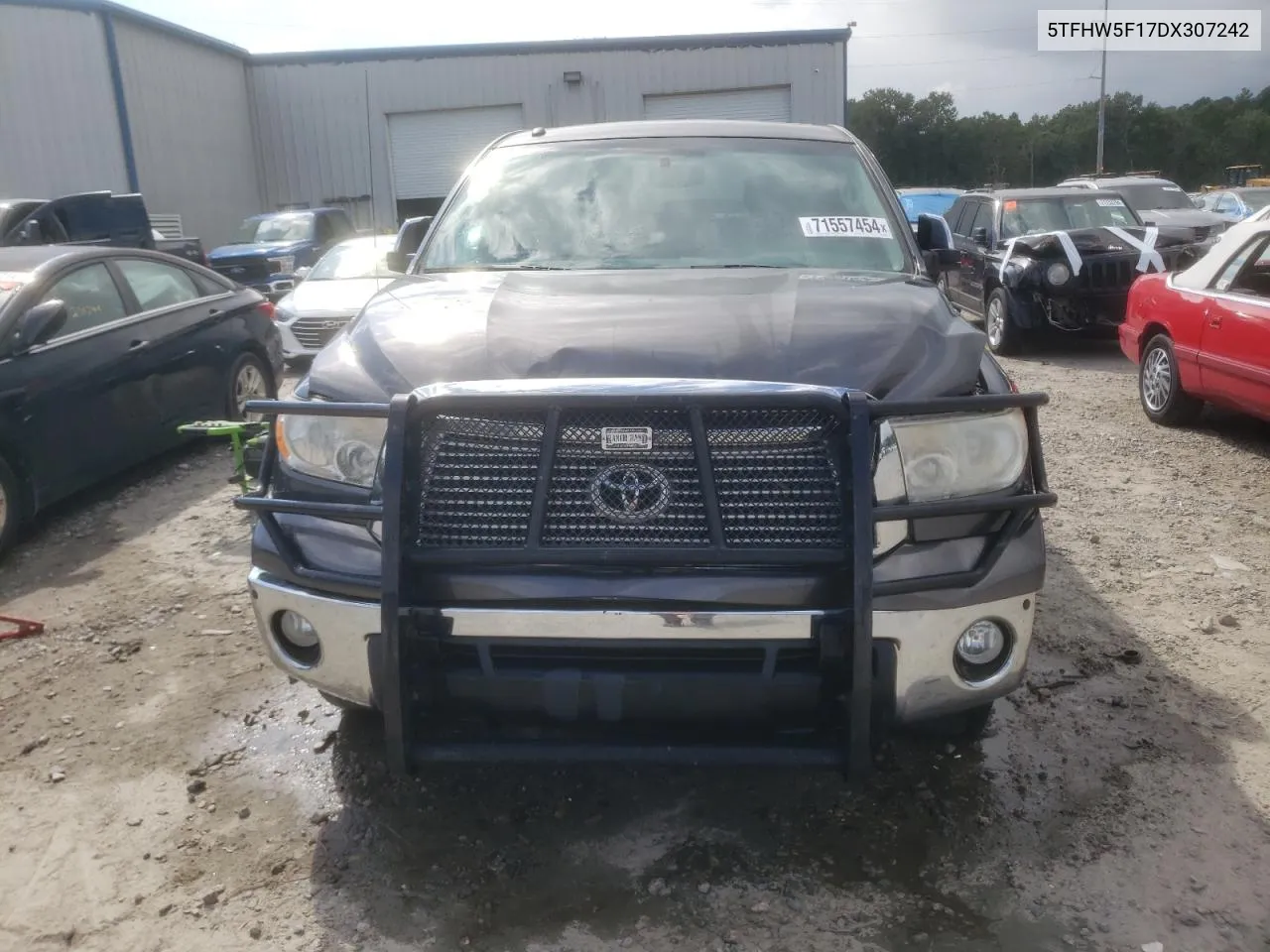 2013 Toyota Tundra Crewmax Limited VIN: 5TFHW5F17DX307242 Lot: 71557454