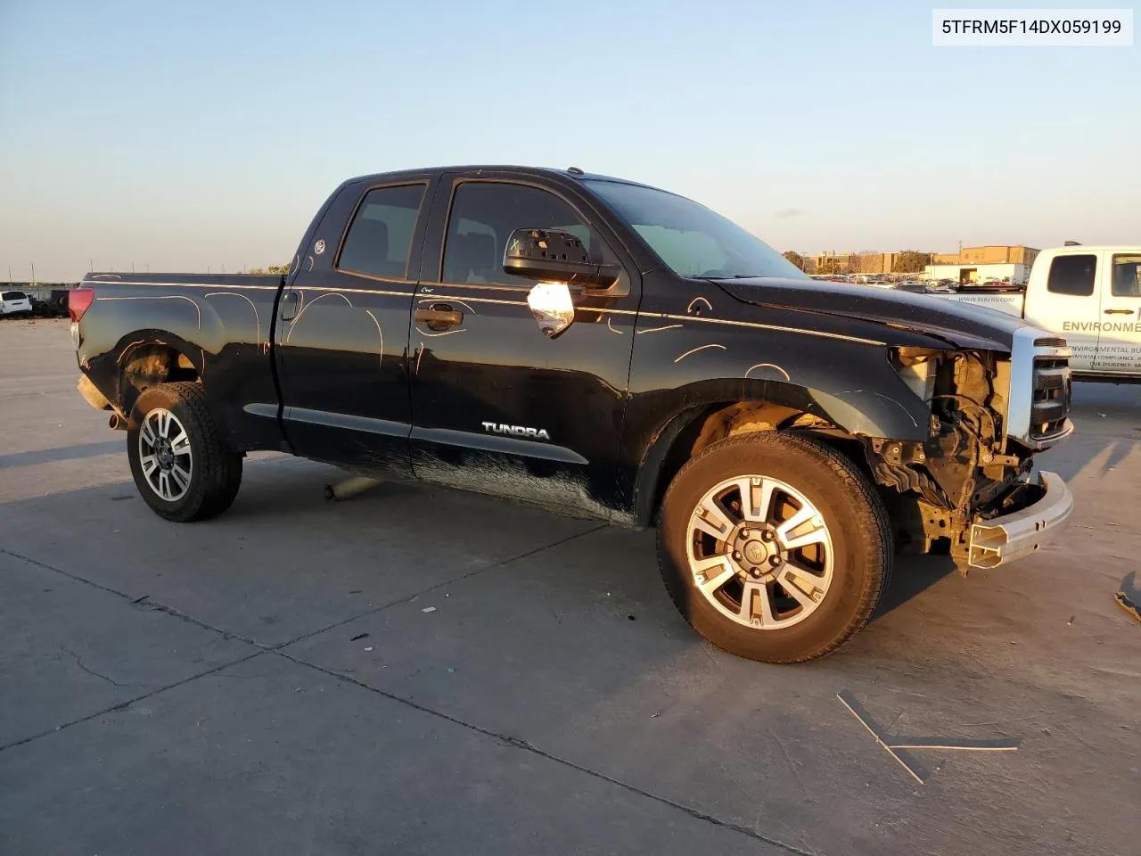 2013 Toyota Tundra Double Cab Sr5 VIN: 5TFRM5F14DX059199 Lot: 71712104