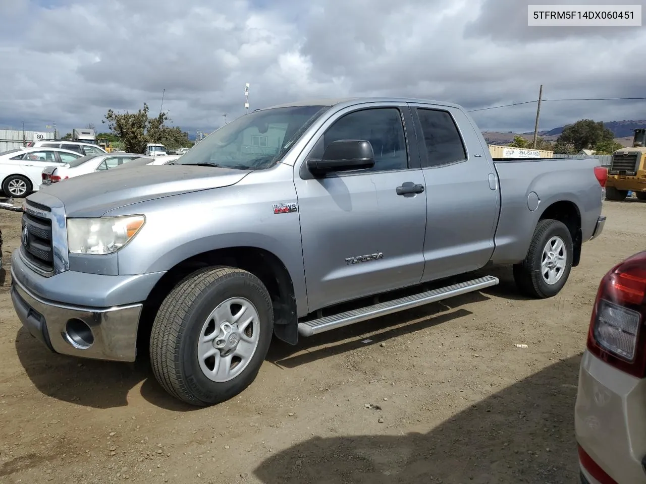 2013 Toyota Tundra Double Cab Sr5 VIN: 5TFRM5F14DX060451 Lot: 71766194