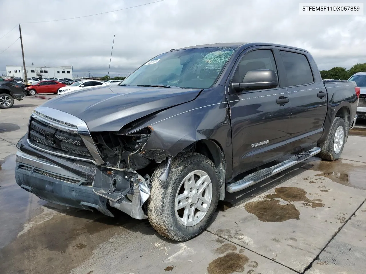 5TFEM5F11DX057859 2013 Toyota Tundra Crewmax Sr5