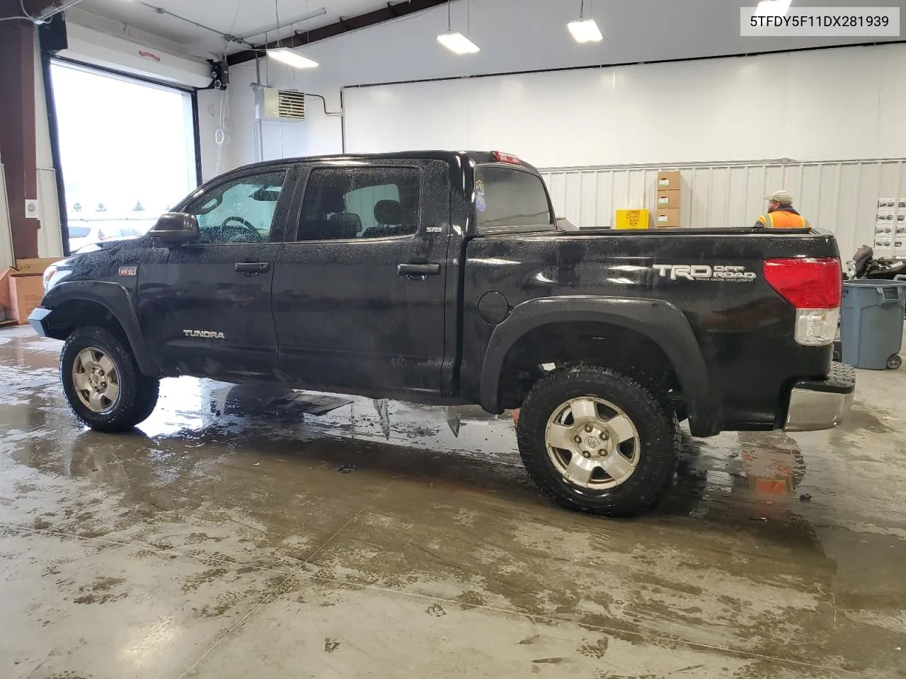 2013 Toyota Tundra Crewmax Sr5 VIN: 5TFDY5F11DX281939 Lot: 72225164