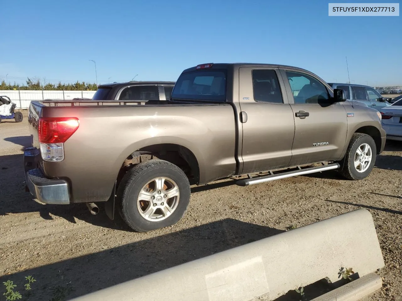 2013 Toyota Tundra Double Cab Sr5 VIN: 5TFUY5F1XDX277713 Lot: 72240214