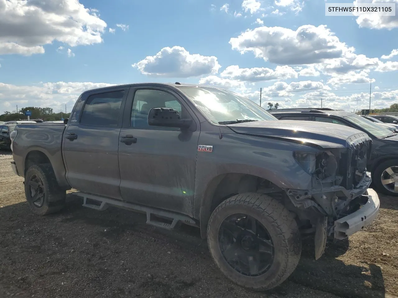 2013 Toyota Tundra Crewmax Limited VIN: 5TFHW5F11DX321105 Lot: 72518434