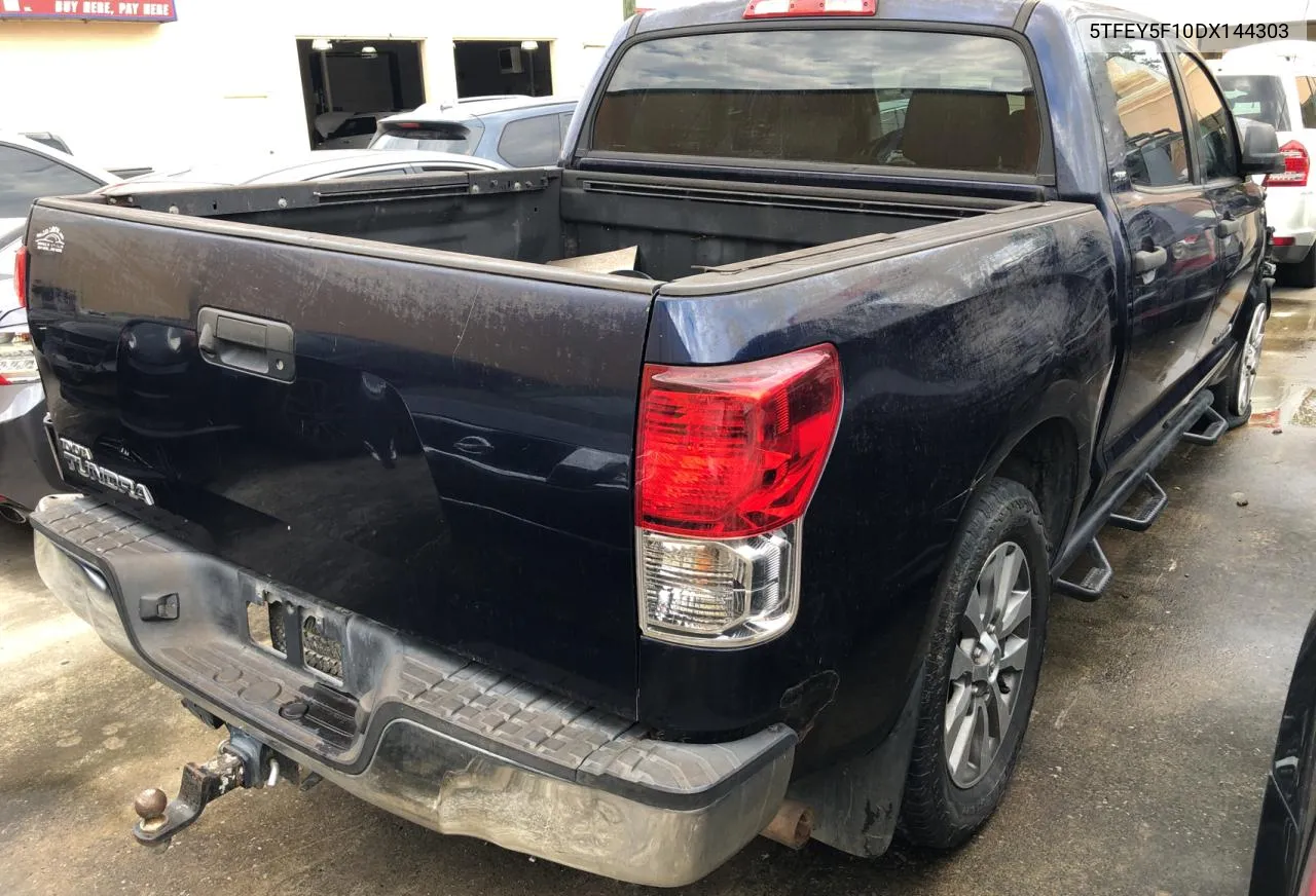 2013 Toyota Tundra Crewmax Sr5 VIN: 5TFEY5F10DX144303 Lot: 72953324