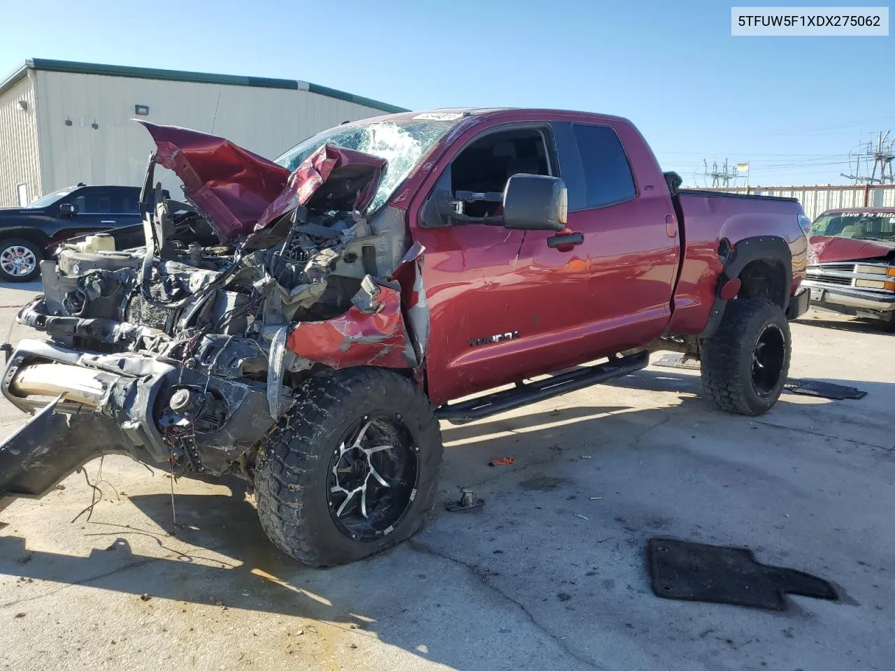 2013 Toyota Tundra Double Cab Sr5 VIN: 5TFUW5F1XDX275062 Lot: 73344314