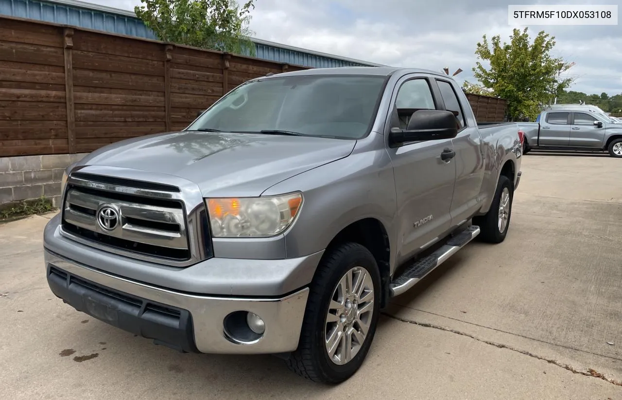 2013 Toyota Tundra Double Cab Sr5 VIN: 5TFRM5F10DX053108 Lot: 73349804