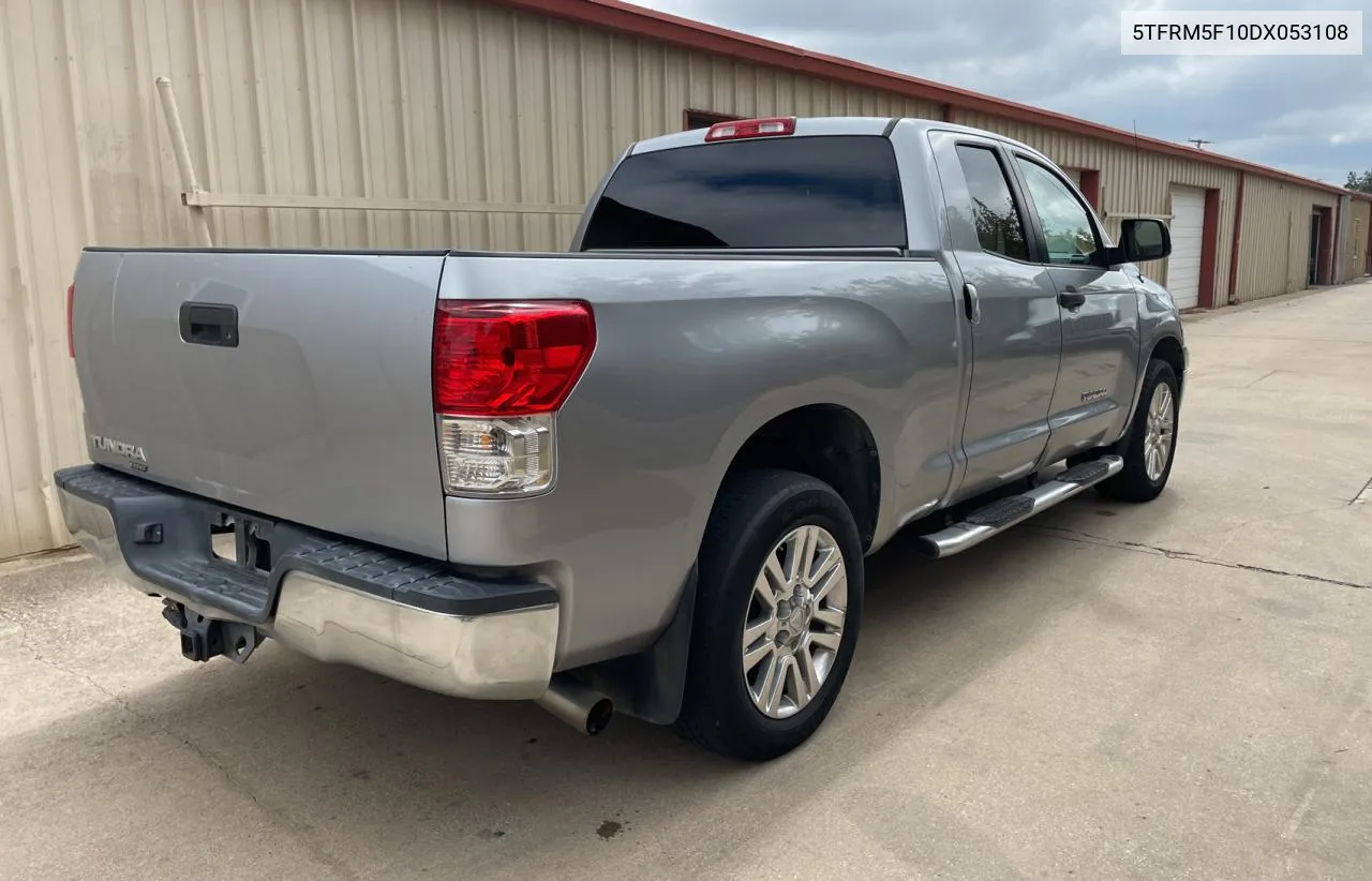 2013 Toyota Tundra Double Cab Sr5 VIN: 5TFRM5F10DX053108 Lot: 73349804