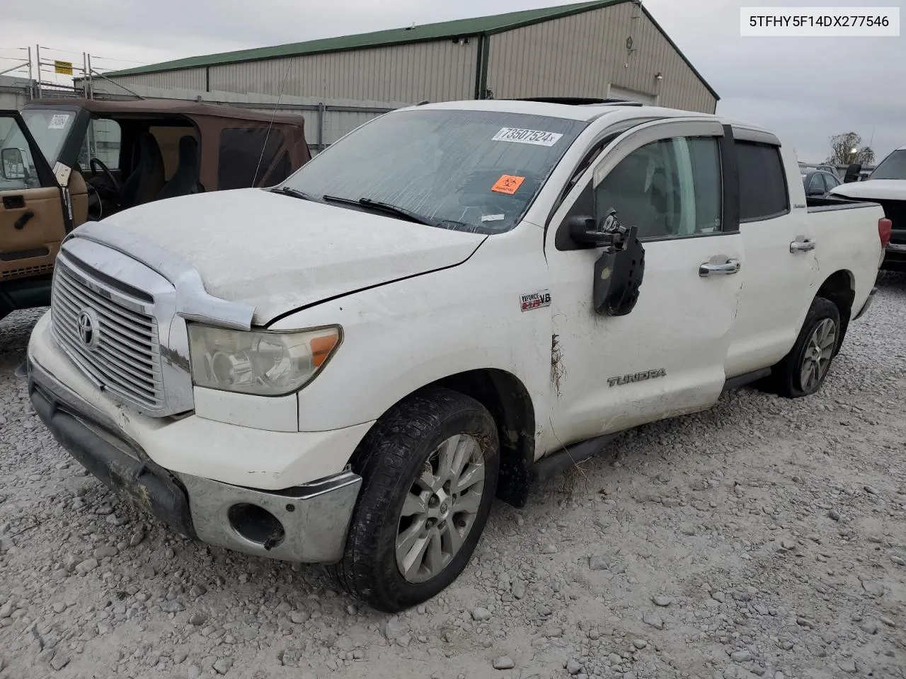 2013 Toyota Tundra Crewmax Limited VIN: 5TFHY5F14DX277546 Lot: 73507524