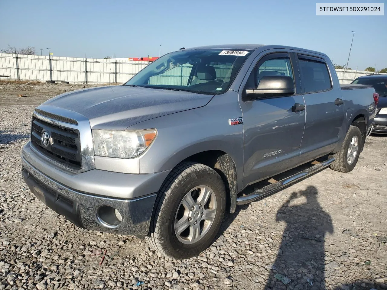 2013 Toyota Tundra Crewmax Sr5 VIN: 5TFDW5F15DX291024 Lot: 73666984