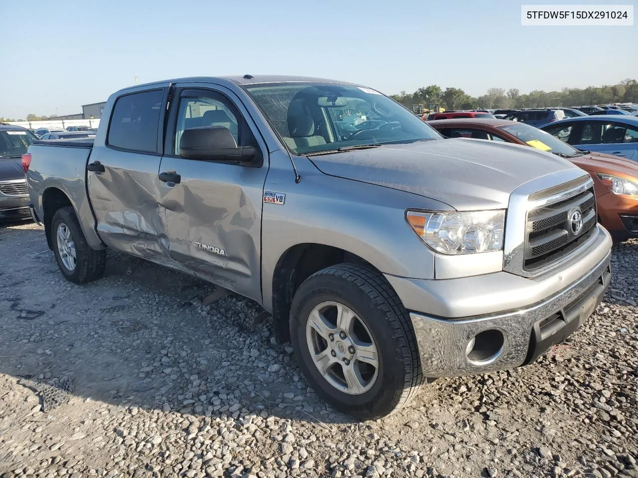 2013 Toyota Tundra Crewmax Sr5 VIN: 5TFDW5F15DX291024 Lot: 73666984