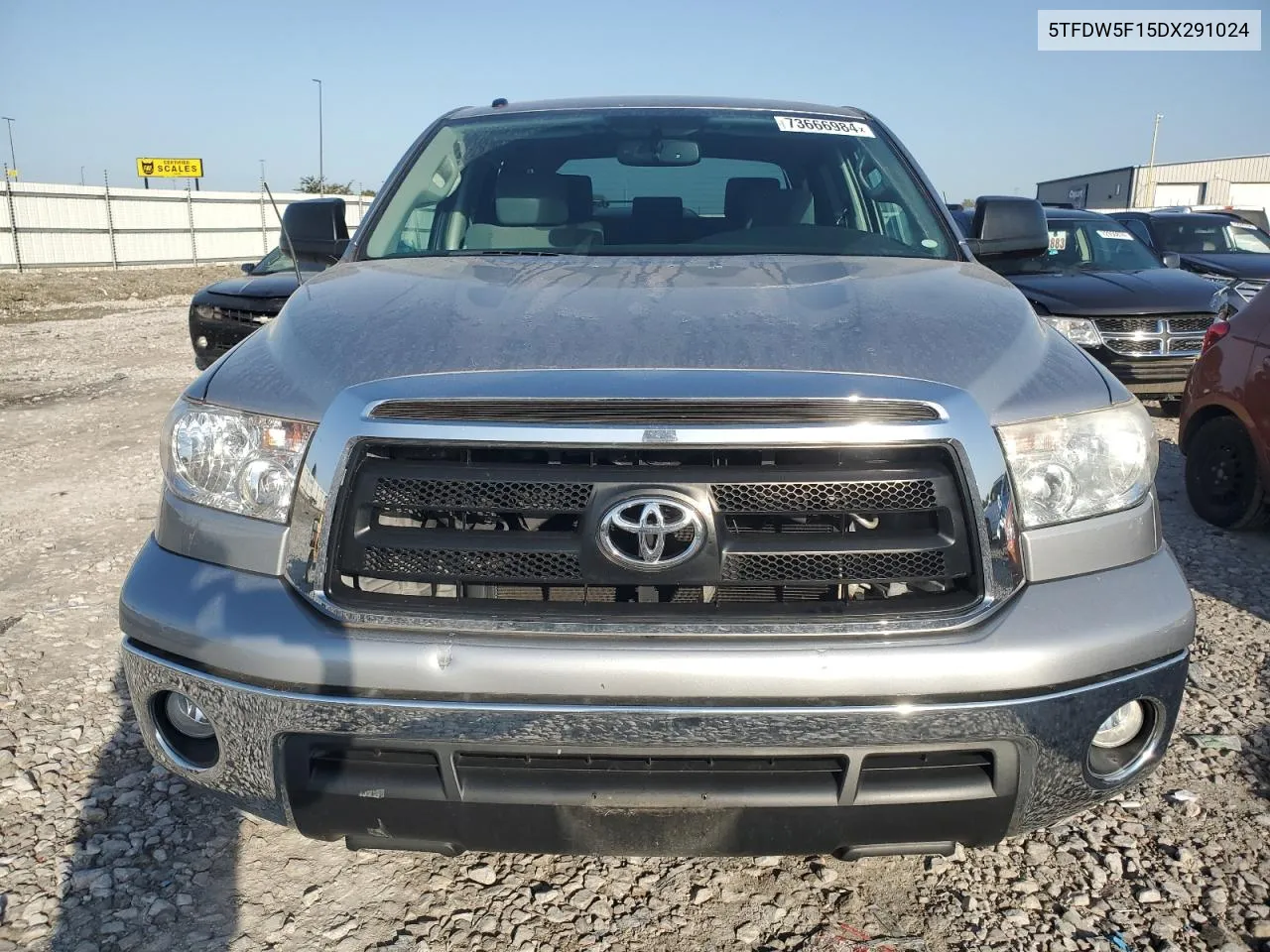 2013 Toyota Tundra Crewmax Sr5 VIN: 5TFDW5F15DX291024 Lot: 73666984