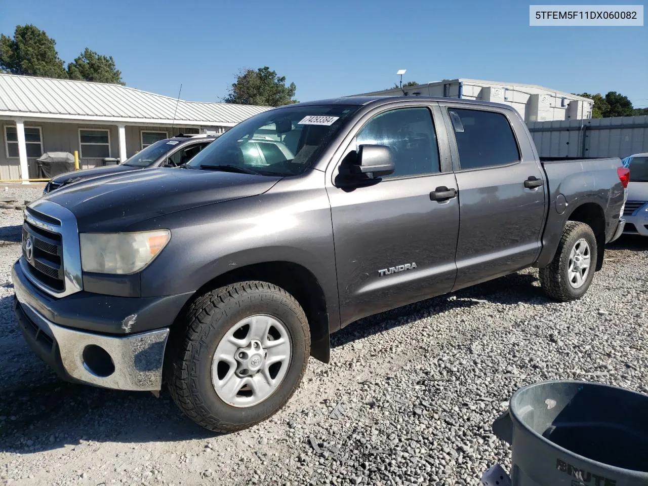 2013 Toyota Tundra Crewmax Sr5 VIN: 5TFEM5F11DX060082 Lot: 74293384