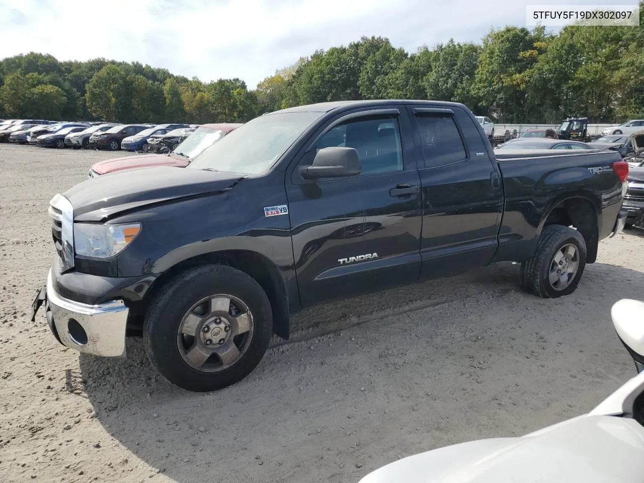 2013 Toyota Tundra Double Cab Sr5 VIN: 5TFUY5F19DX302097 Lot: 74309544